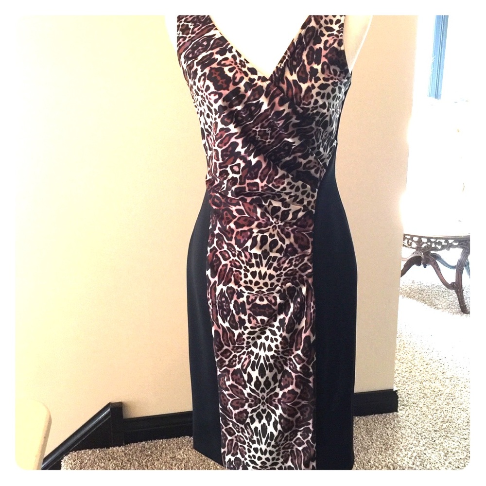 Debbie Shuchat Leopard Print Dress